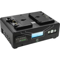 Core SWX - Carregador Duplo Digital Fleet Micro 3A para Baterias Gold Mount
