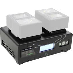 Core SWX - Carregador Duplo Digital Fleet Micro 3A para Baterias Gold Mount