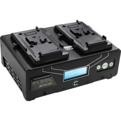 Core SWX - Carregador Duplo Digital Fleet Micro 3A para Baterias V-Mount