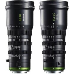 Fujinon - Kit de Lentes Cine-Style MK18-55 e MK50-135 T2.9 (Sony E Mount)