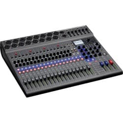 Zoom LiveTrak L-20 - Mesa de Som Digital (20 Entradas) e Gravador Multipista