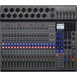 Zoom LiveTrak L-20 - Mesa de Som Digital (20 Entradas) e Gravador Multipista