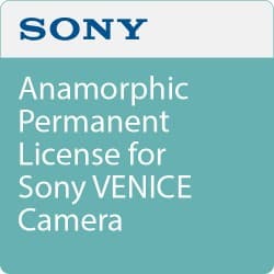 Sony - Licença permanente anamórfica para Sony Venice