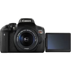 Canon - Câmera EOS Rebel T6i Kit com Lente EF-S 18-55mm IS STM