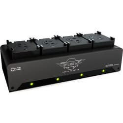 Core SWX - Carregador Rápido Simultâneo de Quatro Posições para Bateria Freefly Movi Pro