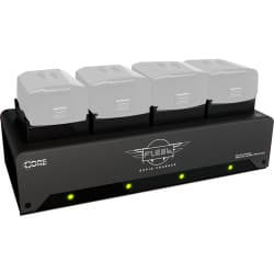 Core SWX - Carregador Rápido Simultâneo de Quatro Posições para Bateria Freefly Movi Pro