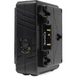 Core SWX - Minicarregador de Bateria de Viagem Duplo GPM-X2A (Gold Mount)