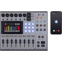 Zoom PodTrak P8 - Gravador de Podcast Multipista Portátil