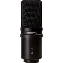 Zoom - Kit de Microfone de Podcast com Microfone ZUM-2, Fones de Ouvido, Suporte de Mesa, Cabo e Espuma Windscreen