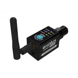 Exalux Connect RX200N - Kit Receptor RDM/DMX sem fio Ultra Compacto (Kit básico)