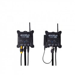 Exalux Connect-One Basic - Kit de Receptor DMX Compacto e Sem Fio