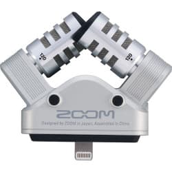 Zoom iQ6 - Microfone Estéreo X/Y para Dispositivos iOS com Conector Lightning