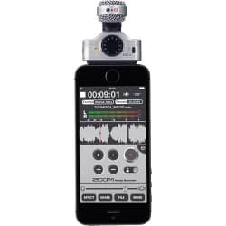 Zoom iQ7 - Microfone Estéreo Mid-Side para Dispositivos iOS com Conector Lightning