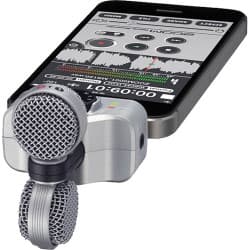 Zoom iQ7 - Microfone Estéreo Mid-Side para Dispositivos iOS com Conector Lightning