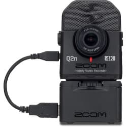 Zoom - Case de Bateria para Gravadores de Vídeo Práticos (Q2n-4K/Q2n)