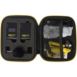 Deity - Microfone Deity Pocket Wirelees Lapela digital (2.4GHz)
