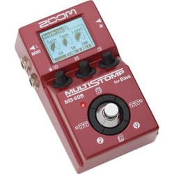 Zoom MS-60B - Pedal de Multi-efeitos MultiStomp para Baixo Elétrico