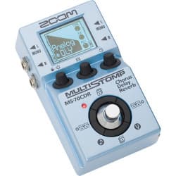 Zoom MS-70CDR - Pedal de Multi-efeitos MultiStomp para Guitarras, Baixos e Teclados