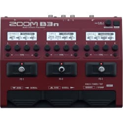 Zoom B3n - Pedaleira Multi-Efeitos para Baixo Elétrico