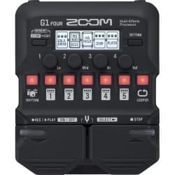 Zoom G1 Four - Pedaleira Multi-Efeitos para Guitarra Elétrica