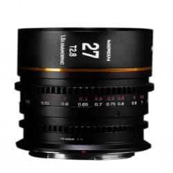 Laowa - Nanomorph 27mm T2.8 1.5X S35 (Amber) Sony E