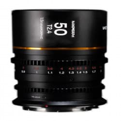 Laowa - Nanomorph 50mm T2.4 1.5X S35 (Amber) Sony E