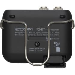 Zoom F2-BT - Gravador de Campo Portátil Ultracompacto com Microfone de Lapela