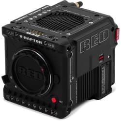 RED V-RAPTOR - Câmera Digital de Cinema 8K VV DSMC3 (Canon RF, Preto)