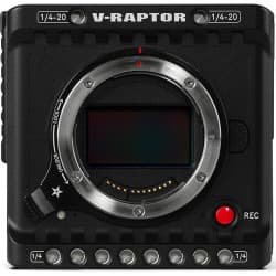 RED V-RAPTOR - Câmera Digital de Cinema 8K VV DSMC3 (Canon RF, Preto)