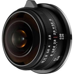 Laowa Venus Optics - Lente Circular Fisheye 4mm f/2.8 MFT