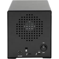 Blackjet TX-4DS - Leitor de Mídia de 4 Baias Thunderbolt 3