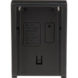 Blueshape - NP-F/L Placa Adaptadora de Bateria para Base de Carregador Duplo CMD