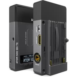 Vaxis ATOM 500 SDI - Kit de Transmissor e Receptor de Vídeo sem Fio