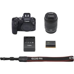 Canon EOS R6 - Câmera Digital Mirrorless com Lente 24-105 f/4-7.1 USM