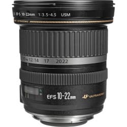 Canon - Lente EF-S 10-22mm f/3.5-4.5 USM