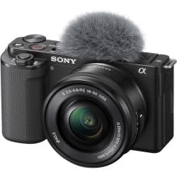 Sony ZV-E10 - Câmera Mirrorless com Lente 16-50mm (preto)