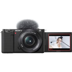 Sony ZV-E10 - Câmera Mirrorless com Lente 16-50mm (preto)