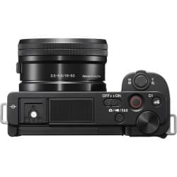 Sony ZV-E10 - Câmera Mirrorless com Lente 16-50mm (preto)