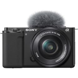 Sony ZV-E10 - Câmera Mirrorless com Lente 16-50mm (preto)