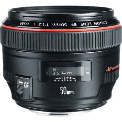 Canon - Lente EF 50mm f/1.2L USM