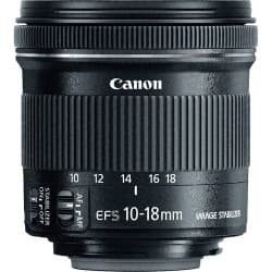 Canon - Lente EF-S 10-18mm f/4.5-5.6 IS STM