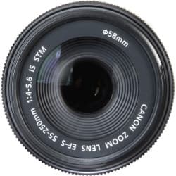 Canon - Lente EF-S 55-250mm f/4-5.6 IS STM