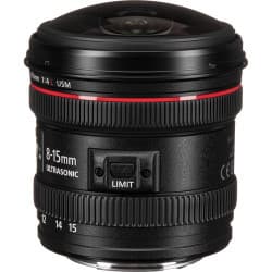 Canon - Lente EF 8-15mm f/4L Fisheye USM