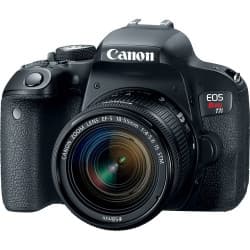 Canon - Câmera DSLR EOS Rebel T7i com Lente 18-55mm