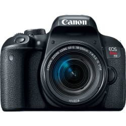 Canon - Câmera DSLR EOS Rebel T7i com Lente 18-55mm