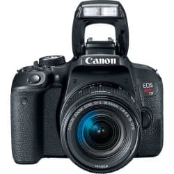 Canon - Câmera DSLR EOS Rebel T7i com Lente 18-55mm