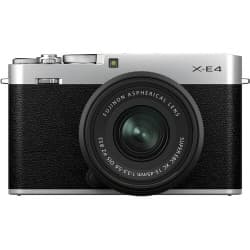 Fujifilm X-E4 - Câmera Mirrorless (Corpo/Prata)