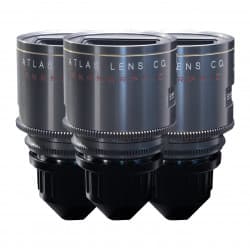 Atlas Mercury Series - Kit de 3 Lentes Anamórficas Prime de 36, 42 e 72mm (Montagem PL)