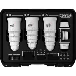 DZOFilm - Kit de 3 Lentes Pictor T2.8 Super35 Zoom (PL & EF Mount, Branca)