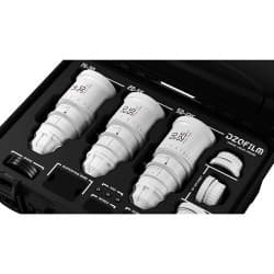 DZOFilm - Kit de 3 Lentes Pictor T2.8 Super35 Zoom (PL & EF Mount, Branca)